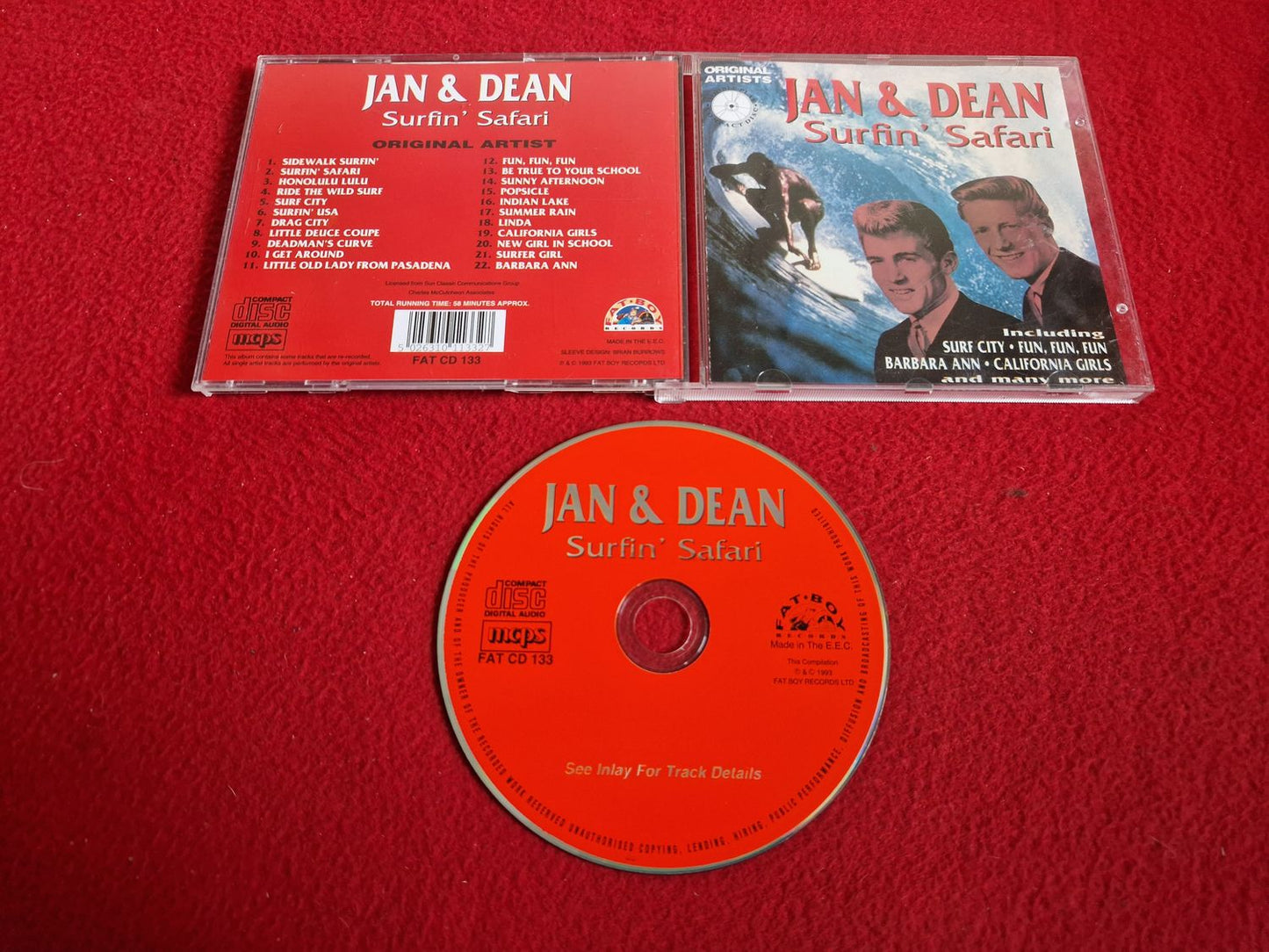 JAN & DEAN SURFIN' SAFARI CD