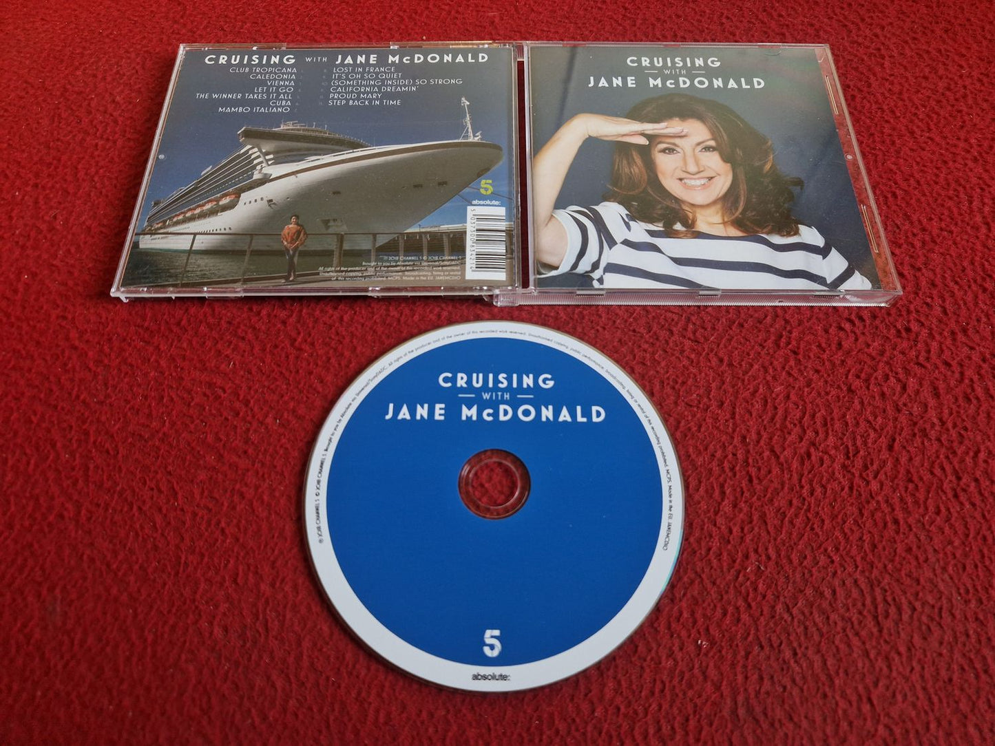 JANE MCDONALD CRUISING WITH CD