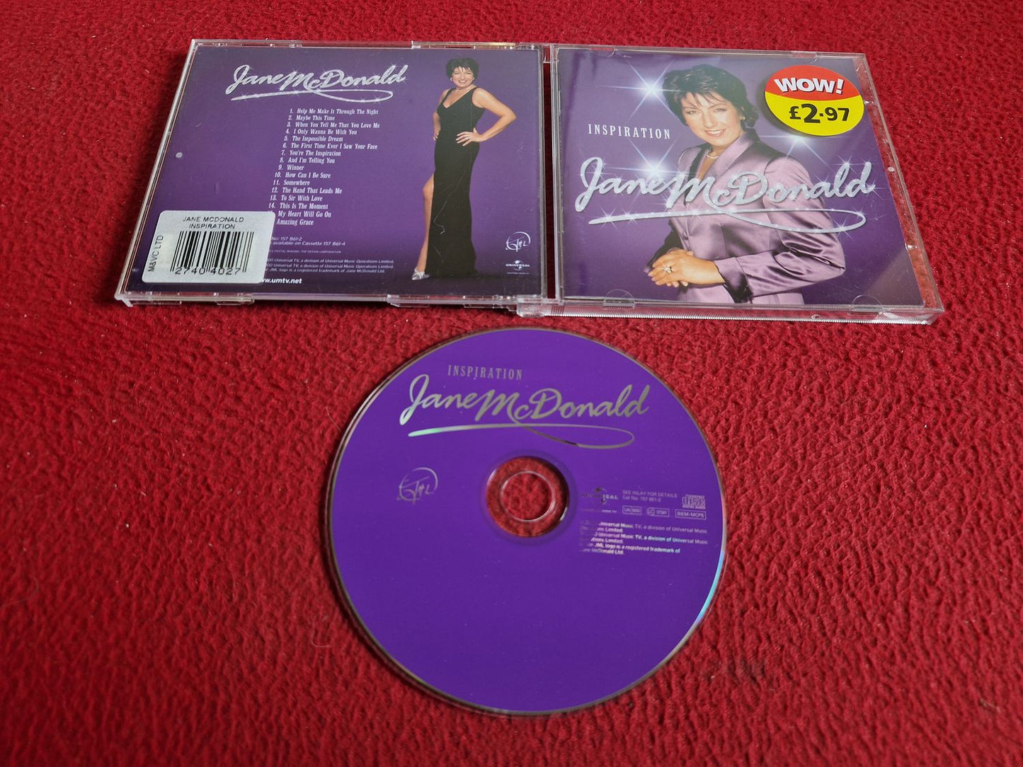 JANE MCDONALD INSPIRATION CD