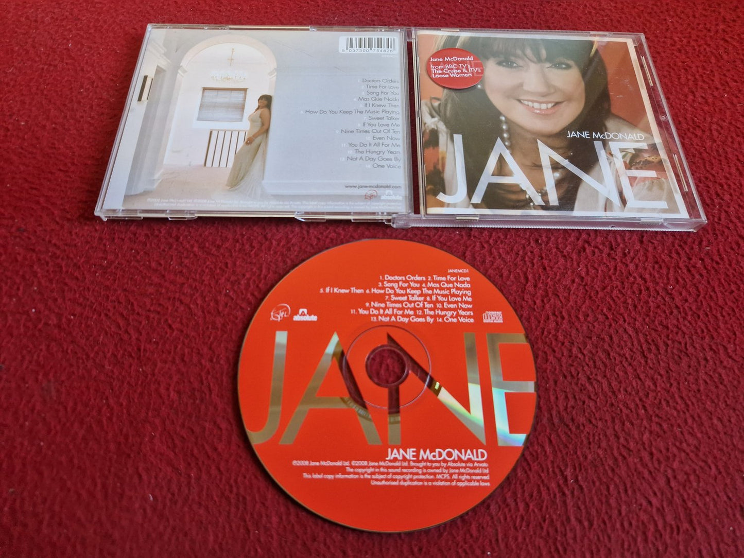 JANE MCDONALD - JANE CD