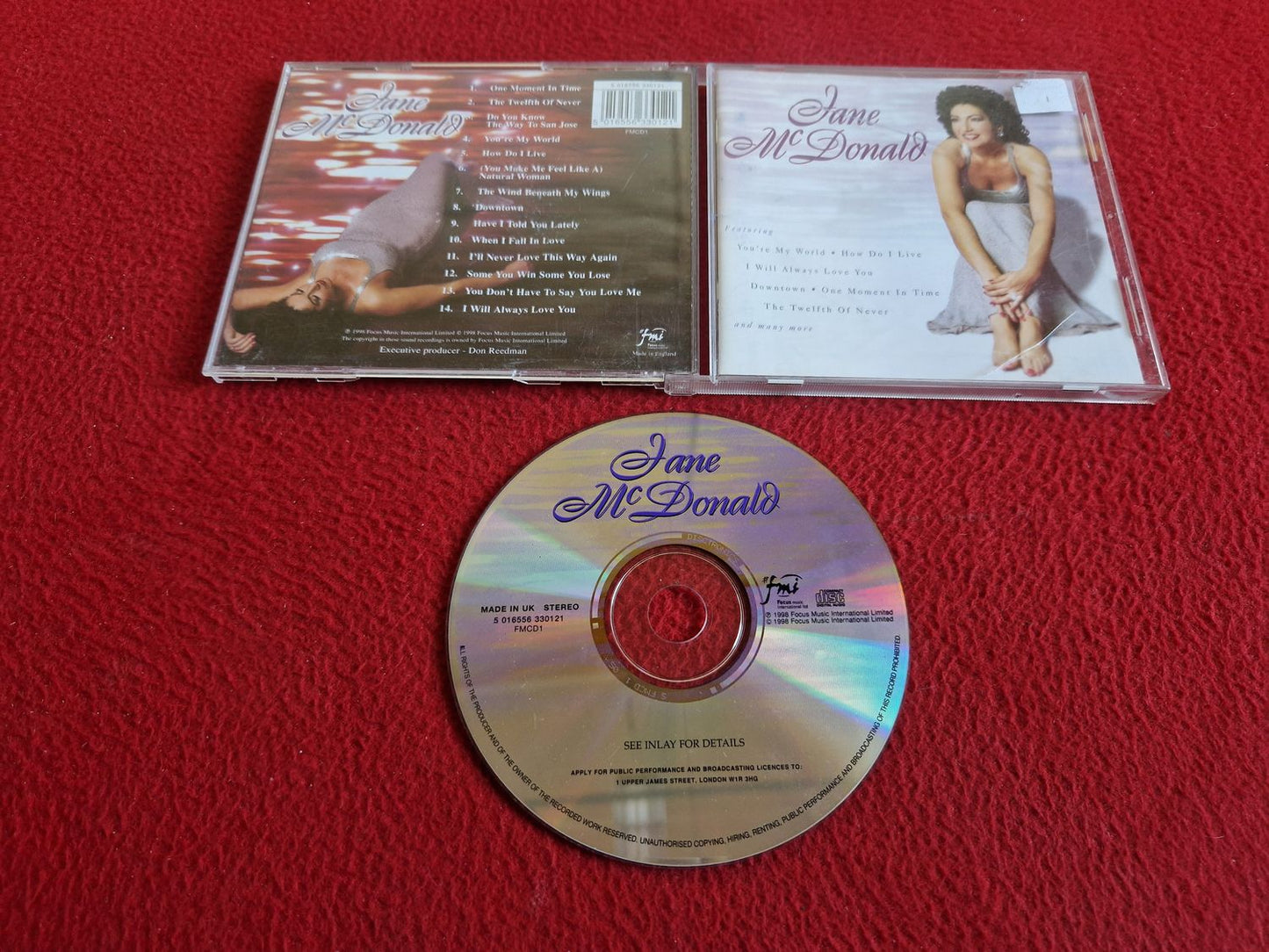 JANE MCDONALD - JANE MCDONALD CD