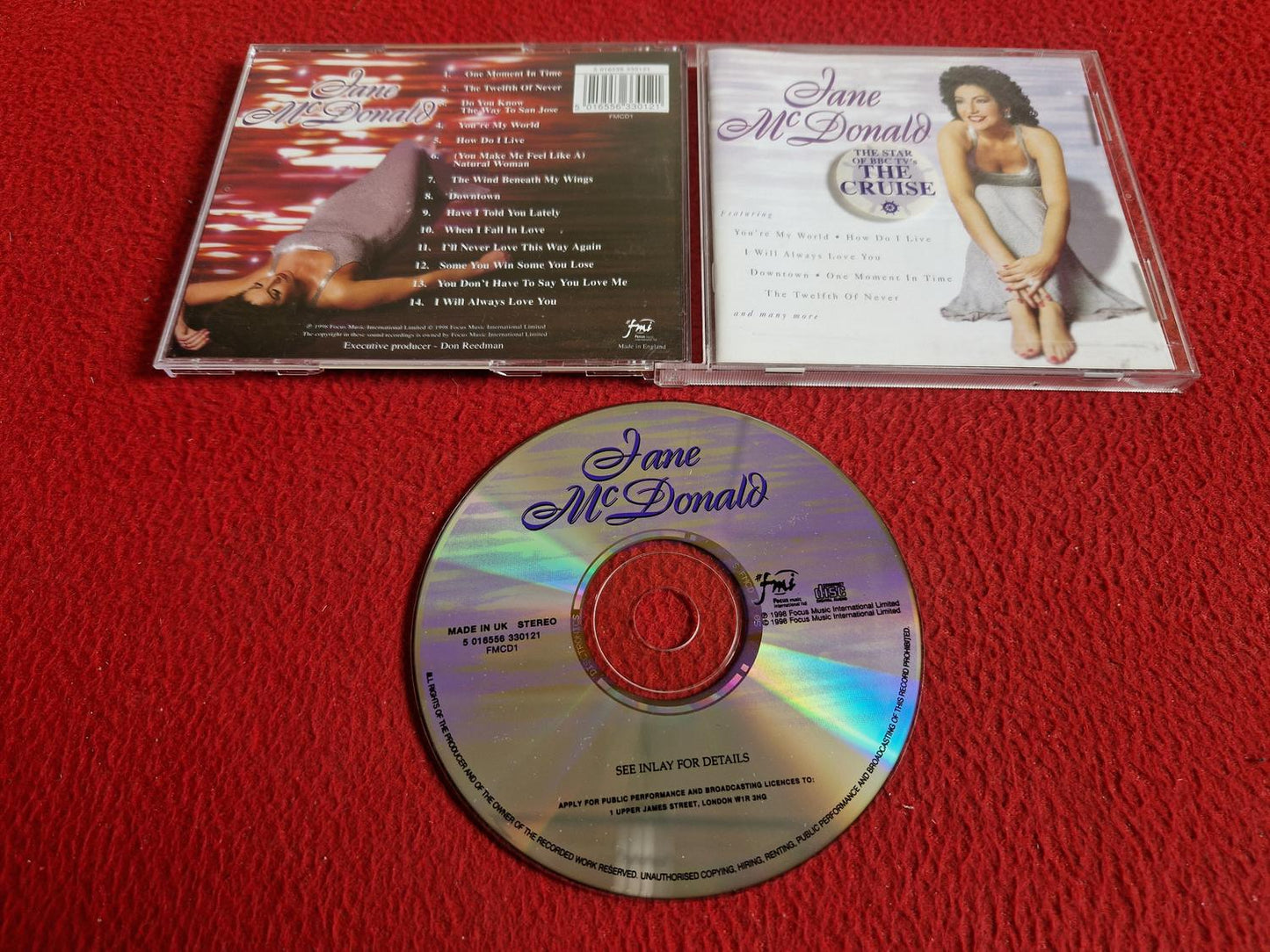JANE MCDONALD - JANE MCDONALD CD