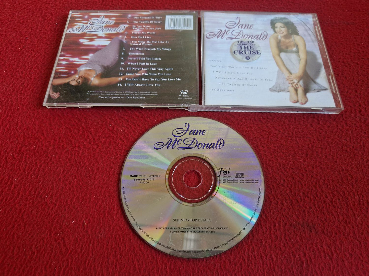 JANE MCDONALD - JANE MCDONALD CD