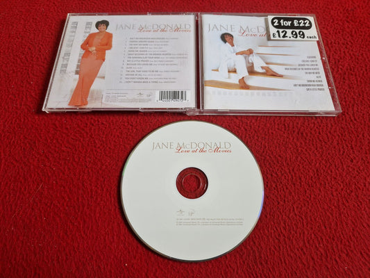 JANE MCDONALD LOVE AT THE MOVIES CD