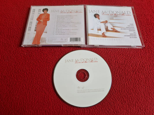 JANE MCDONALD LOVE AT THE MOVIES CD