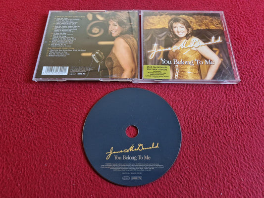 JANE MCDONALD YOU BELONG TO ME CD