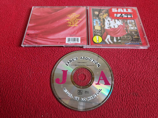 JANE'S ADDICTION RITUAL DE LO HABITUAL CD