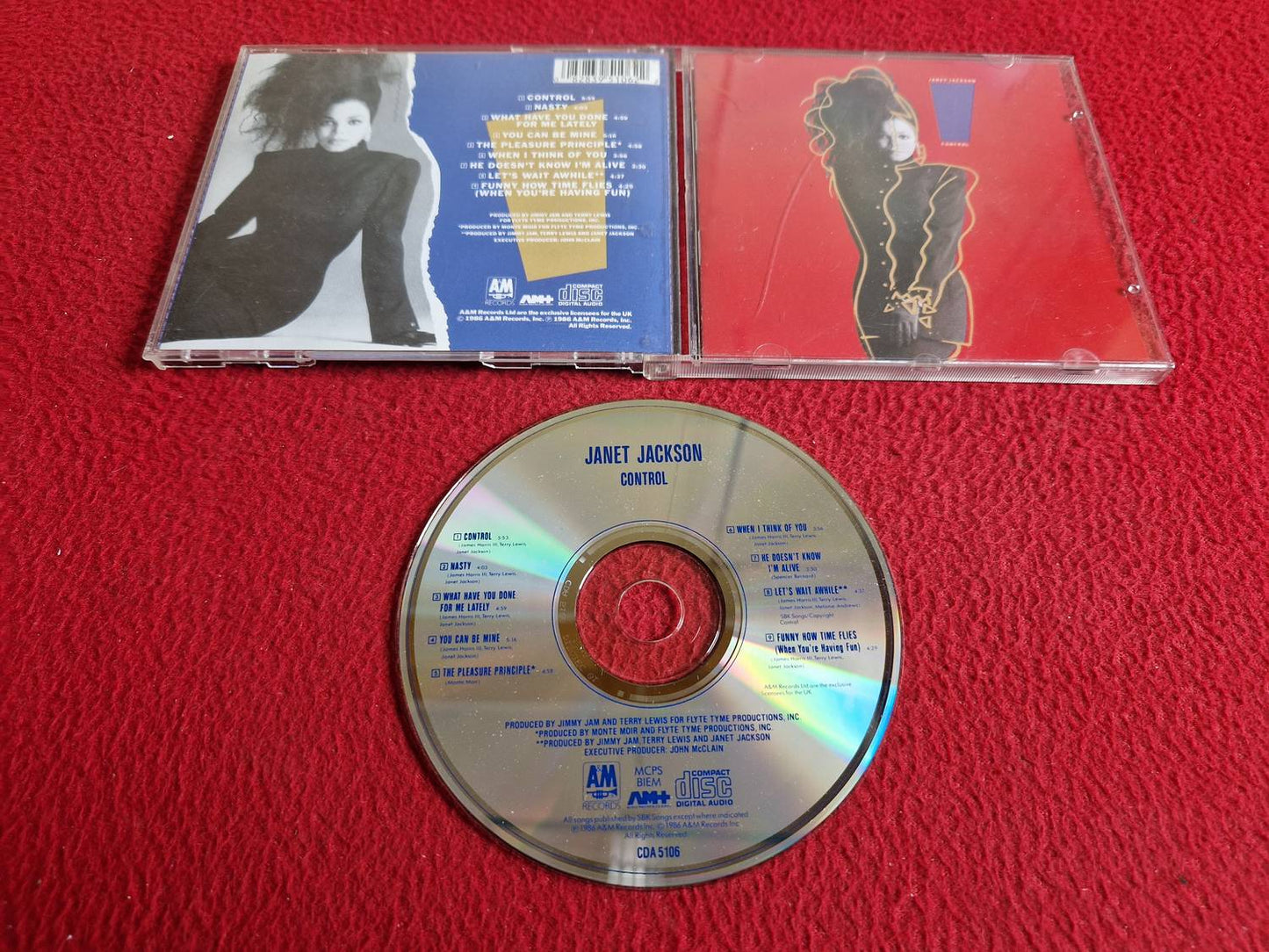 JANET JACKSON CONTROL CD