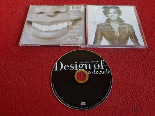 JANET JACKSON DESIGN OF A DECADE 1986 / 1996 CD