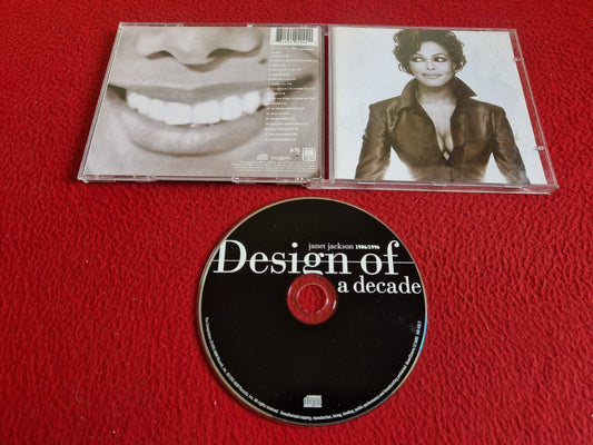 JANET JACKSON DESIGN OF A DECADE 1986/1996 CD