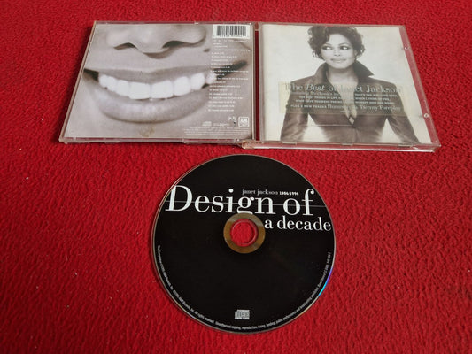 JANET JACKSON DESIGN OF A DECADE JANET JACKSON 1986/1996 CD