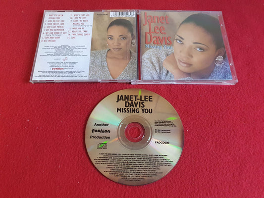 JANET LEE DAVIS MISSING YOU till CD