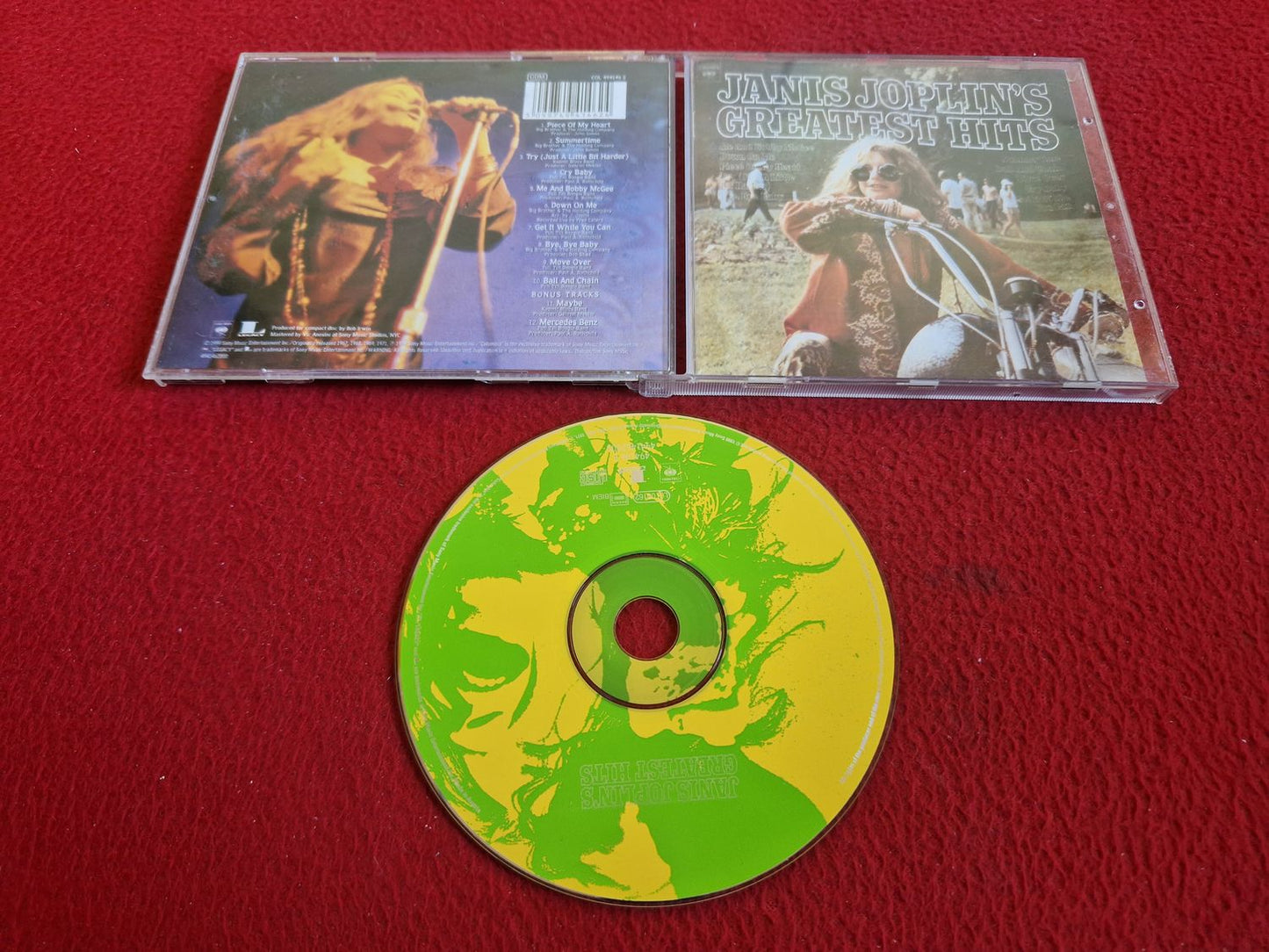 JANIS JOPLIN GREATEST HITS CD