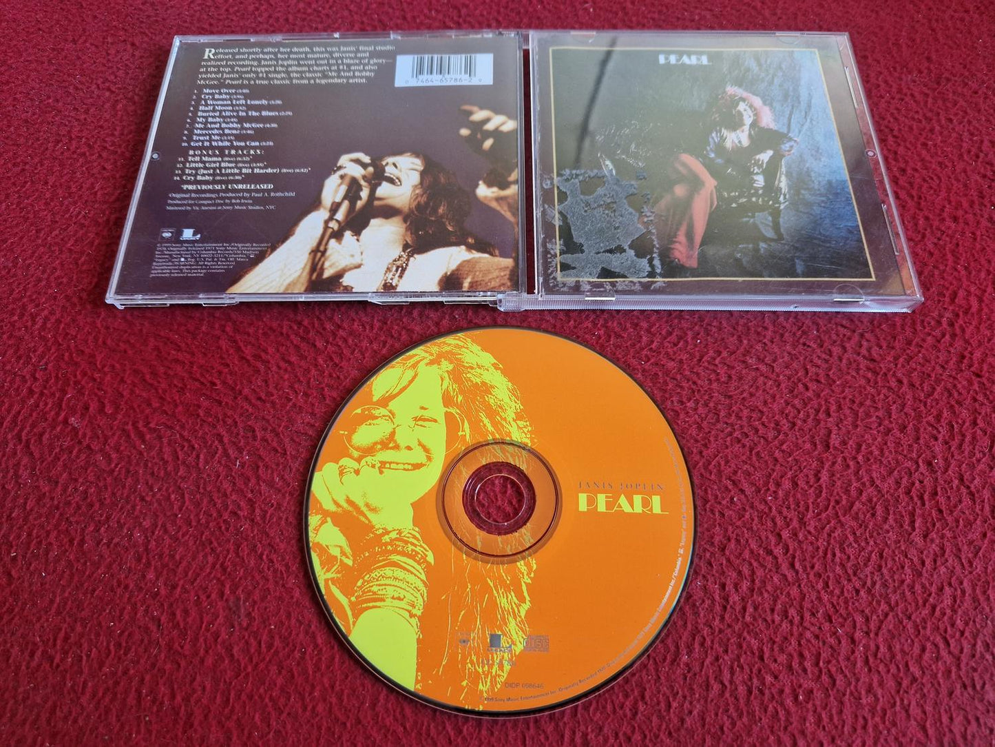 JANIS JOPLIN PEARL CD
