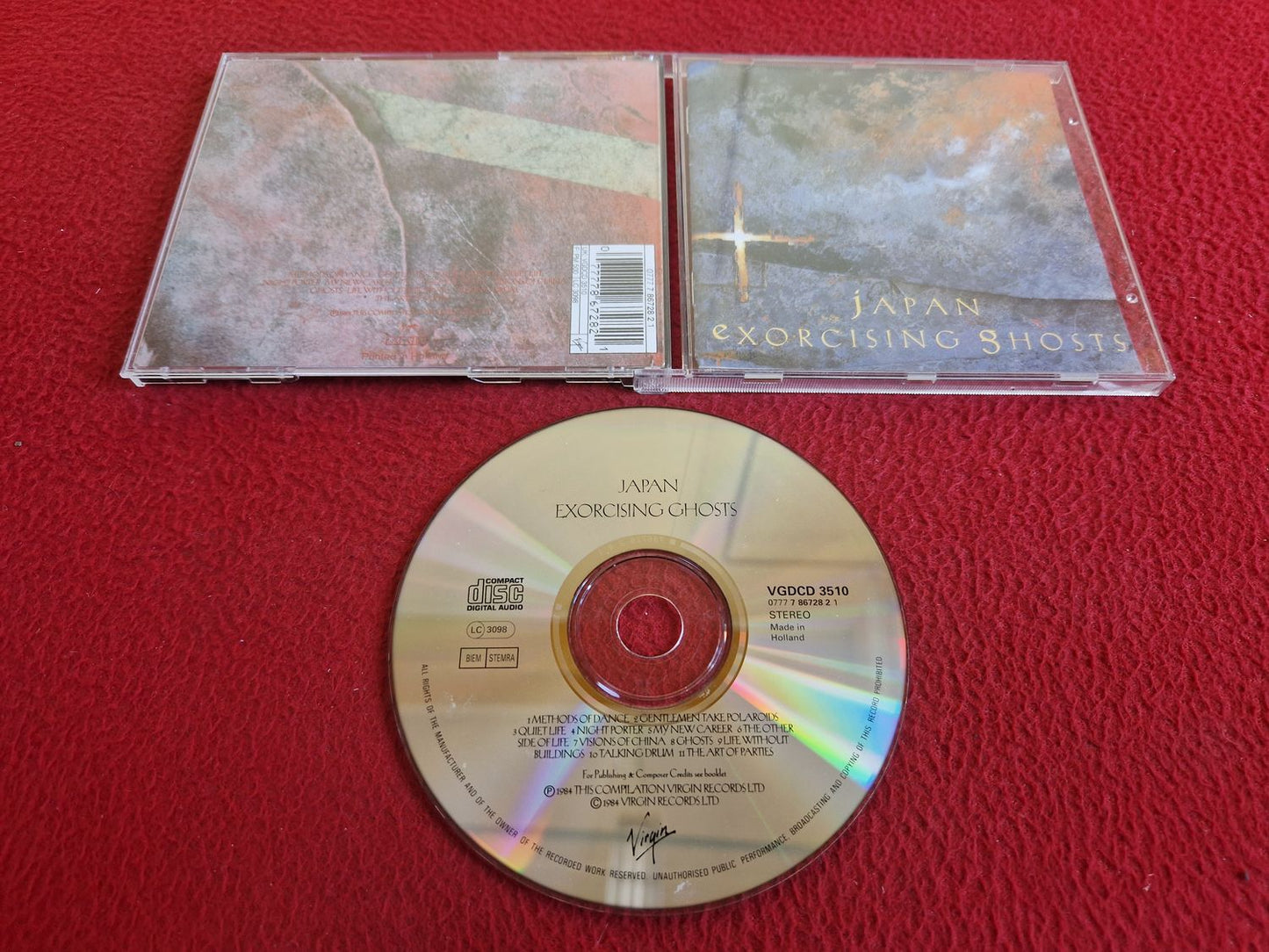 JAPAN EXORCISING GHOSTS CD