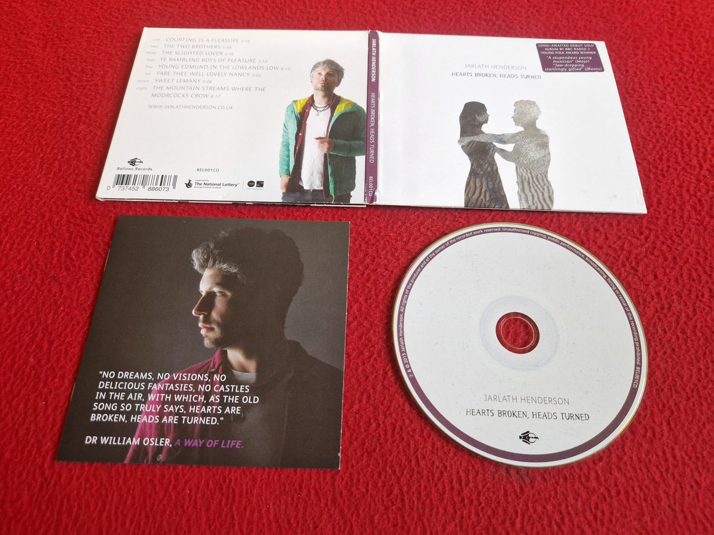 JARLATH HENDERSON HEARTS BROKEN HEADS TURNED CD