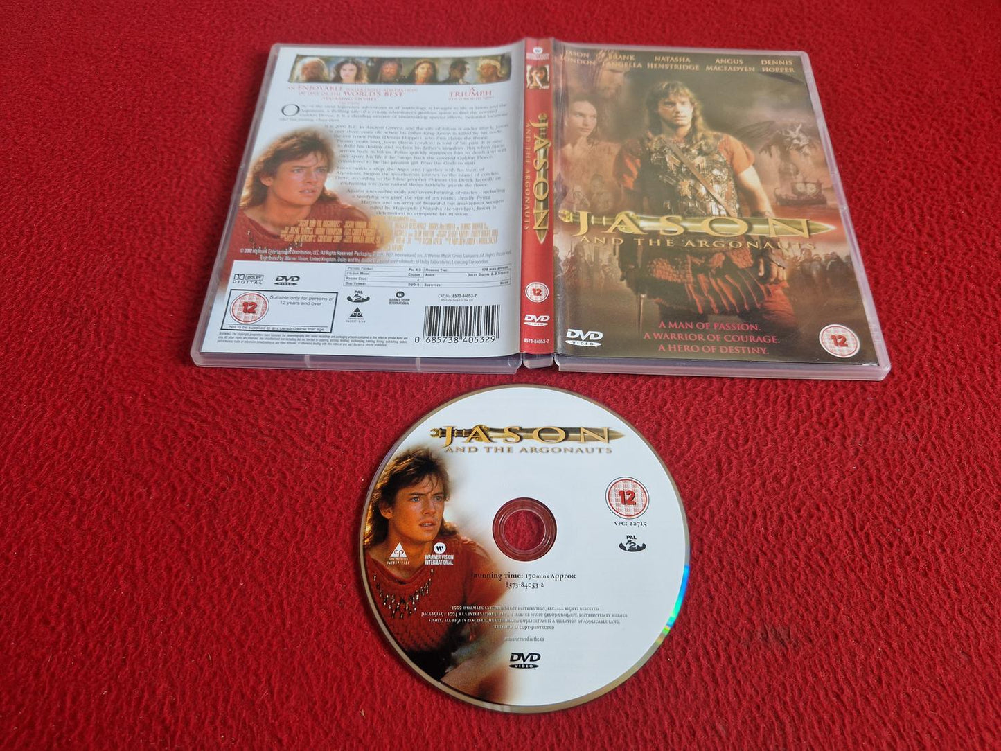 JASON AND THE ARGONAUTS DVD