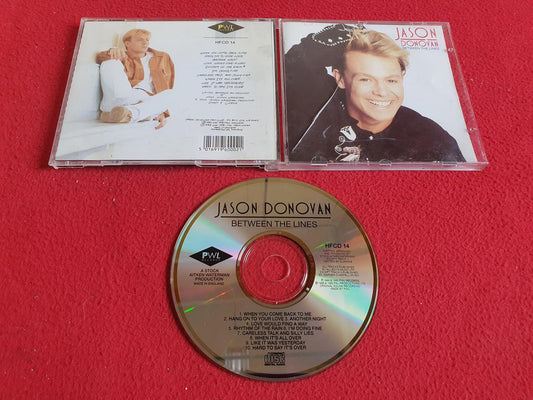 JASON DONOVAN BETWEEN THE LINES till CD