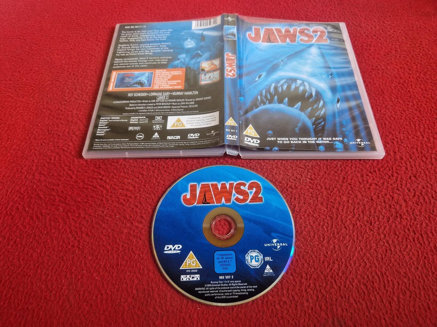 JAWS 2 [ SVENSK TEXT ] DVD