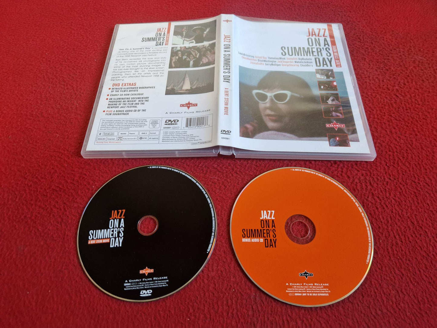JAZZ IN A SUMMER'S DAY DVD