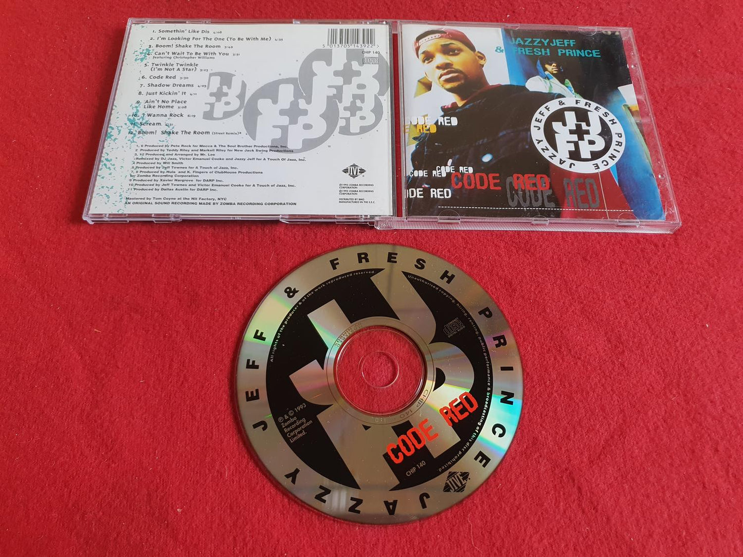 JAZZY JEFF & FRESH PRINCE CODE RED till CD
