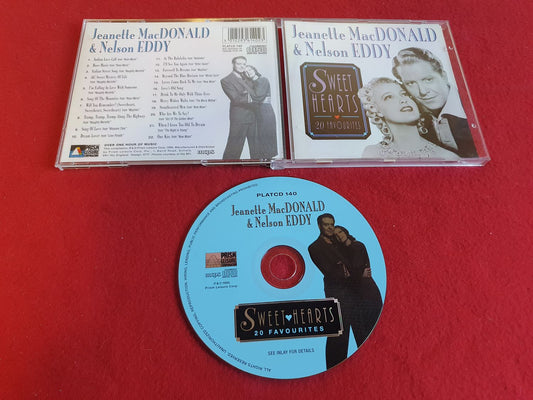 JEANETTE MACDONALD & NELSON EDDY SWEET HEARTS till CD