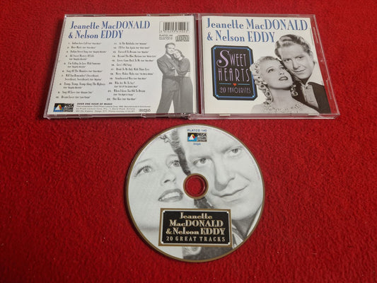 JEANETTE MACDONALD & NELSON EDDY SWEET HEARTS till CD