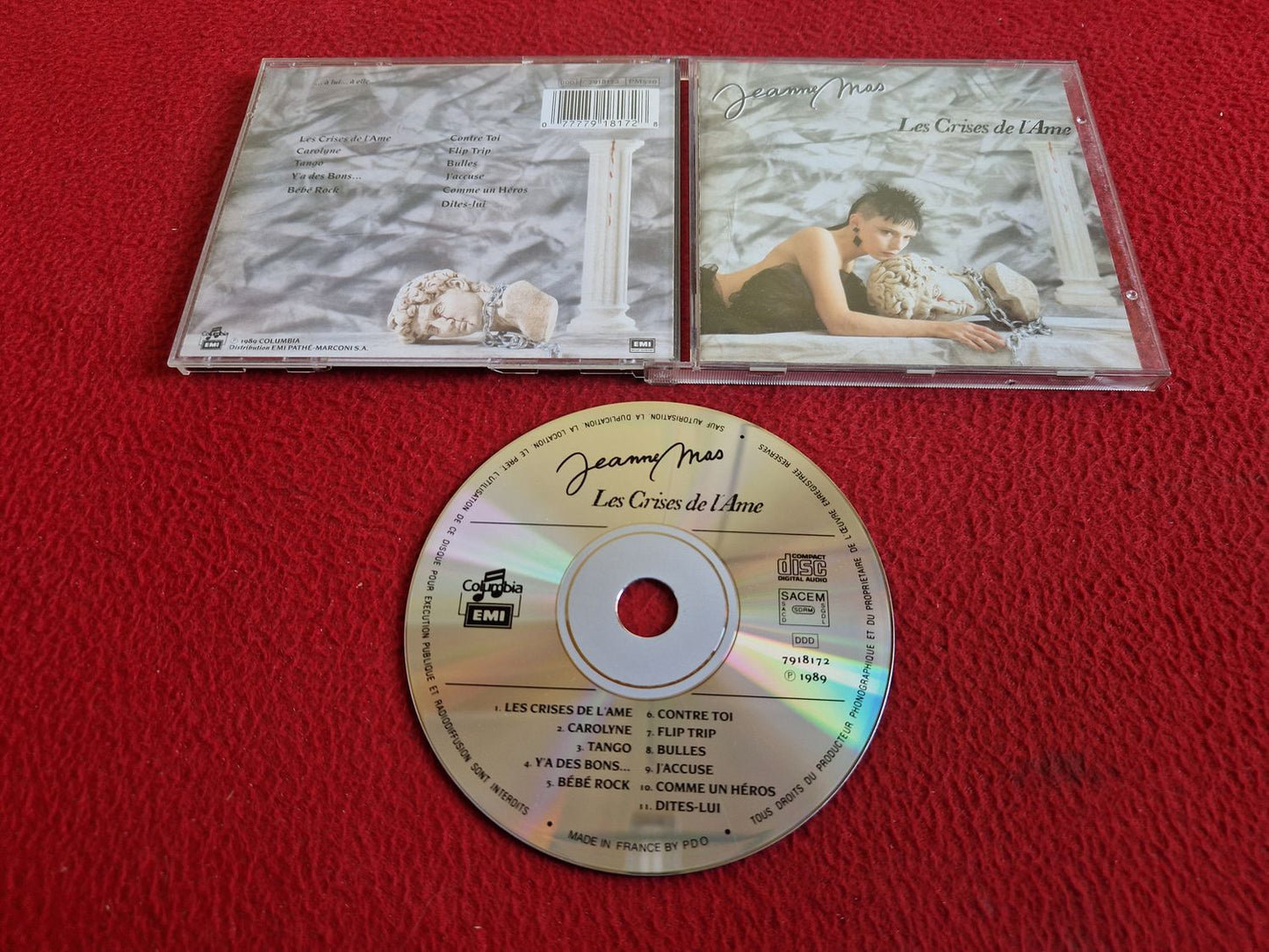 JEANNE MAS LES CRISES DE L'AME CD