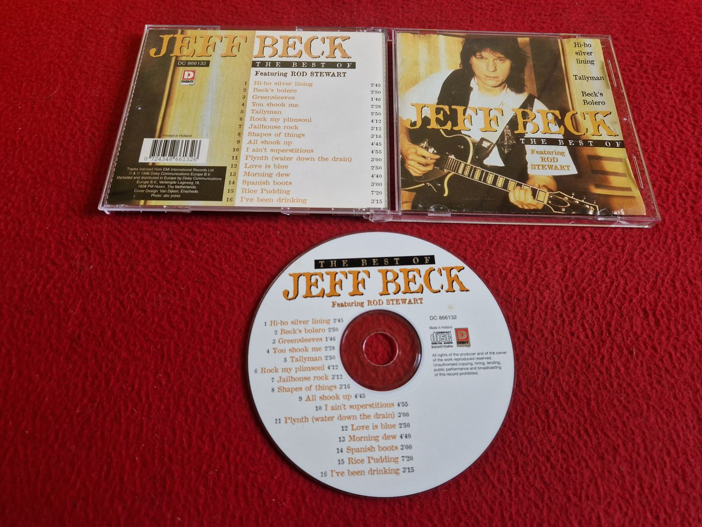 JEFF BECK FEAT ROD STEWART THE BEST OF CD