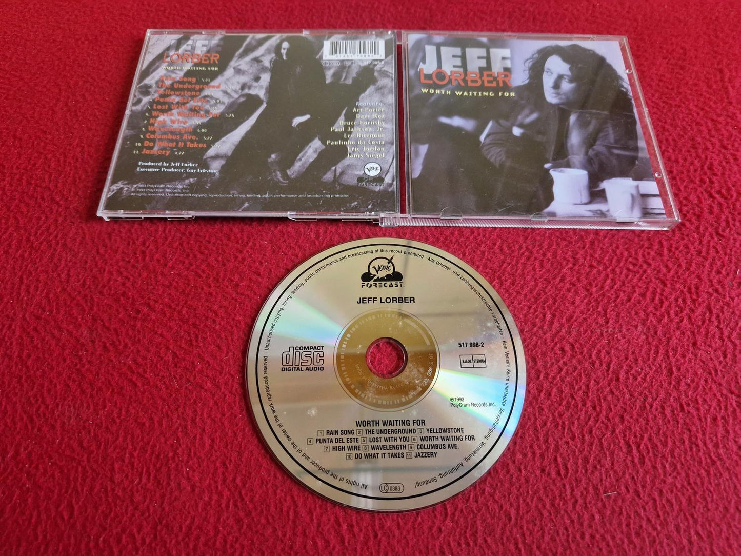 JEFF LORBER WORTH WAITING FOR CD