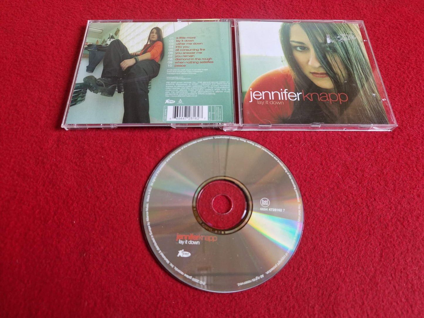 JENNIFER KNAPP LAY IT DOWN CD