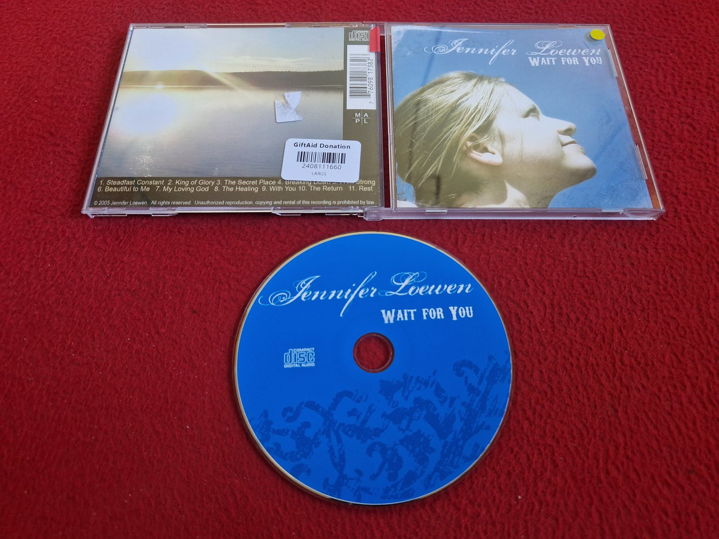 JENNIFER LOEWEN WAIT FOR YOU CD