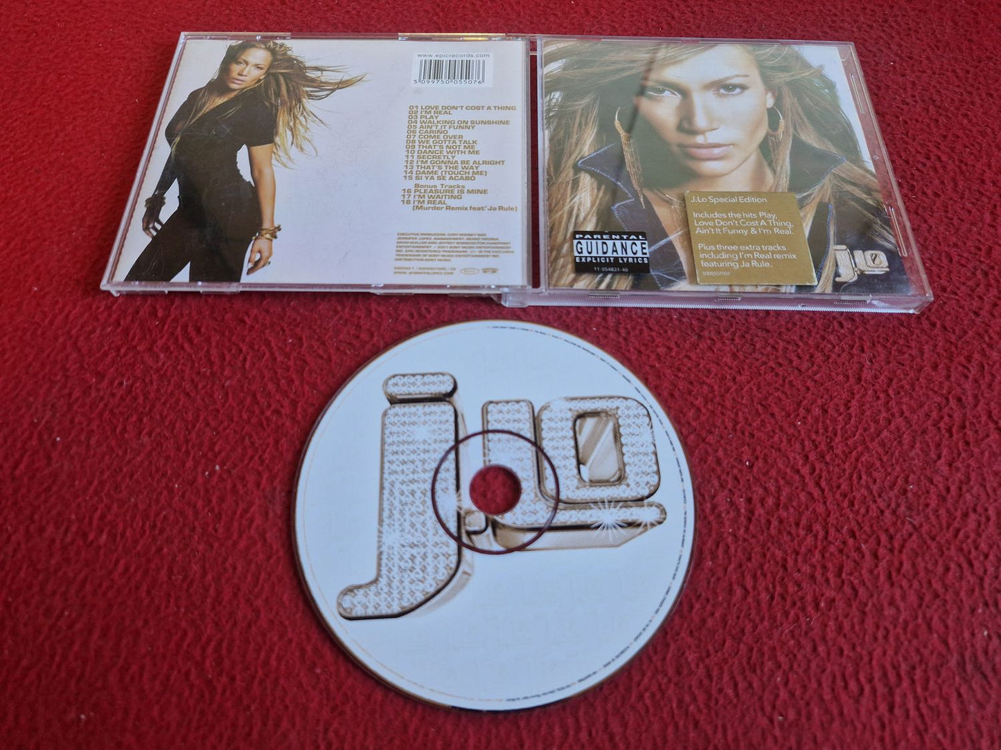 JENNIFER LOPEZ J.LO SPECIAL EDITION CD
