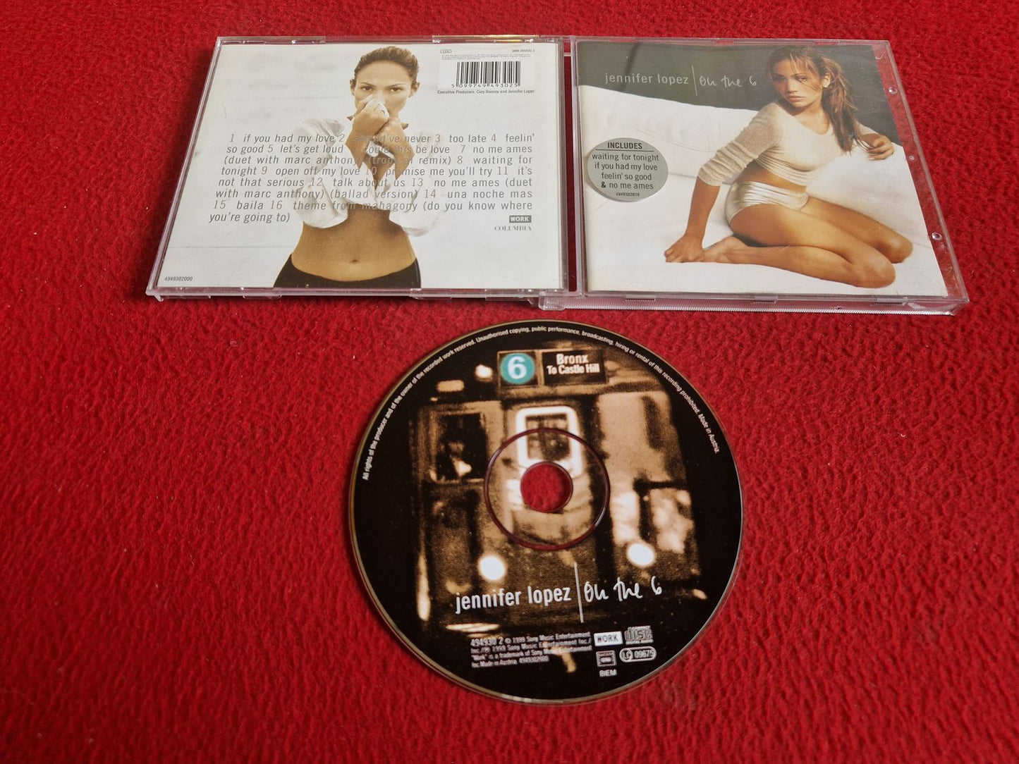 JENNIFER LOPEZ ON THE 6 CD