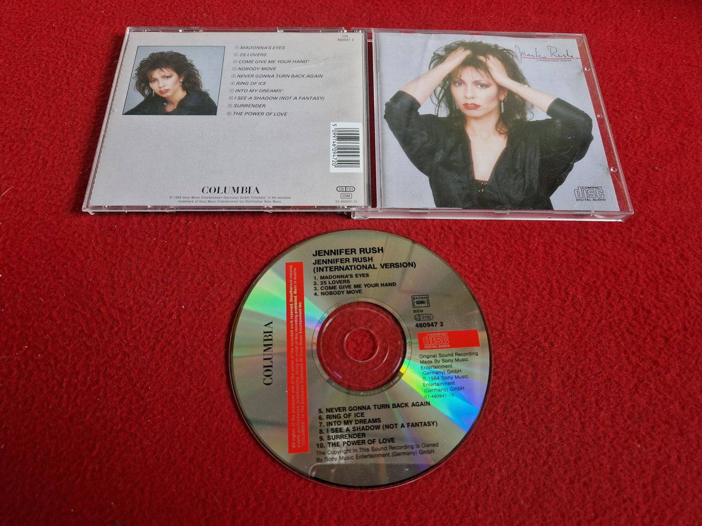 JENNIFER RUSH - JENNIFER RUSH (INTERNATIONAL VERSION) CD