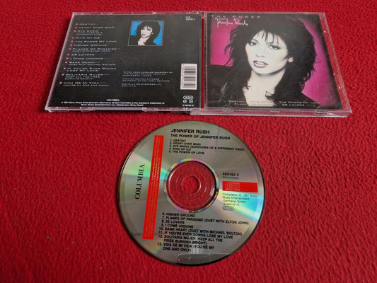 JENNIFER RUSH THE POWER OF JENNIFER RUSH CD