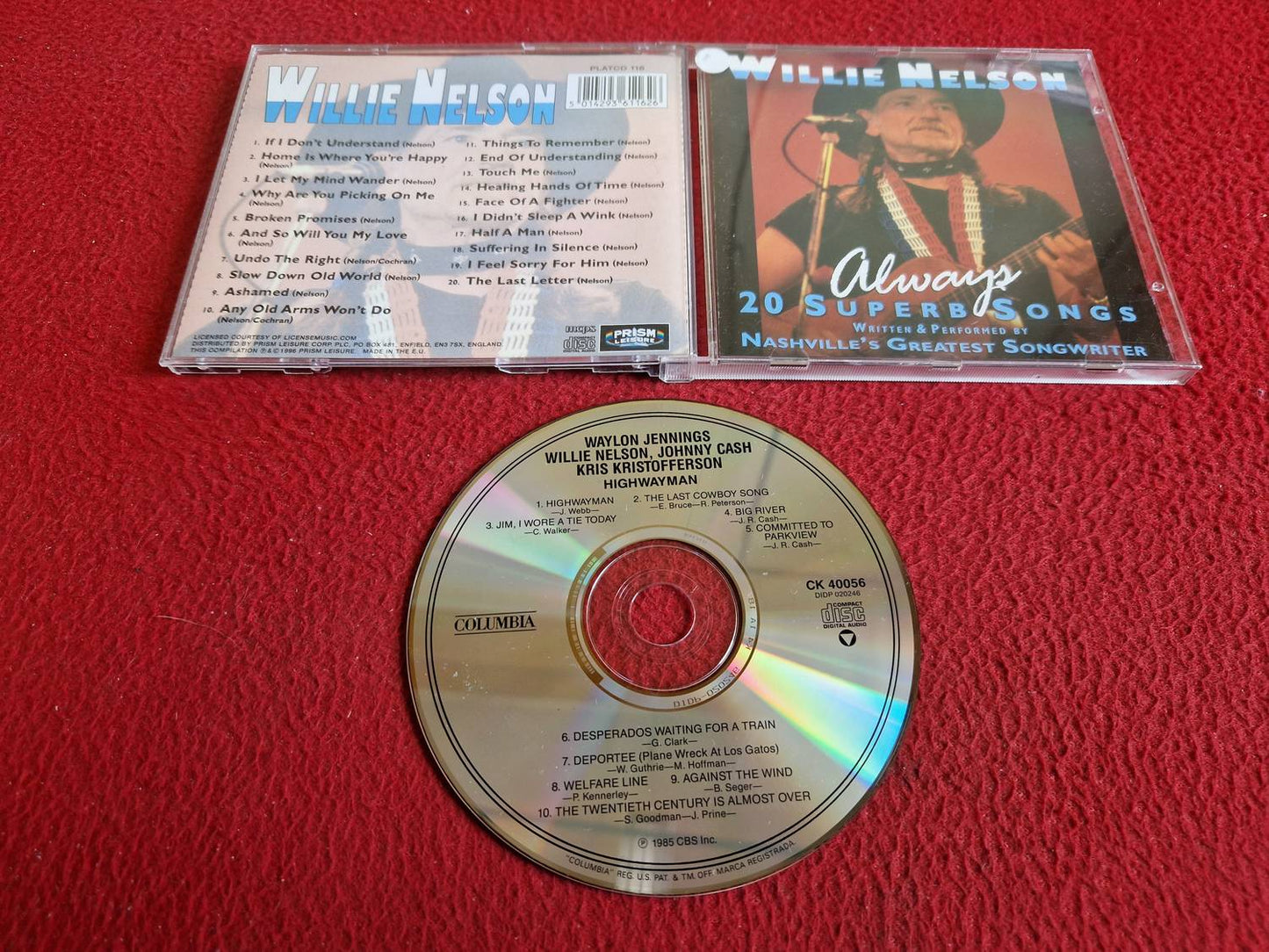 JENNINGS / NELSON / CASH / KRISTOFFERSON HIGHWAY MAN CD