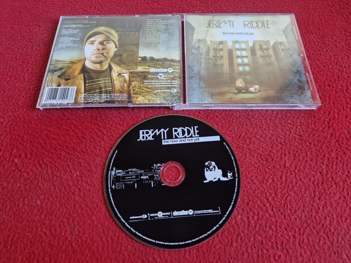 JEREMY RIDDLE THE NOW AND NOT YET CD