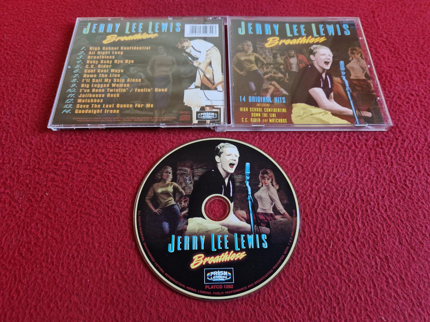 JERRY LEE LEWIS BREATHLESS CD