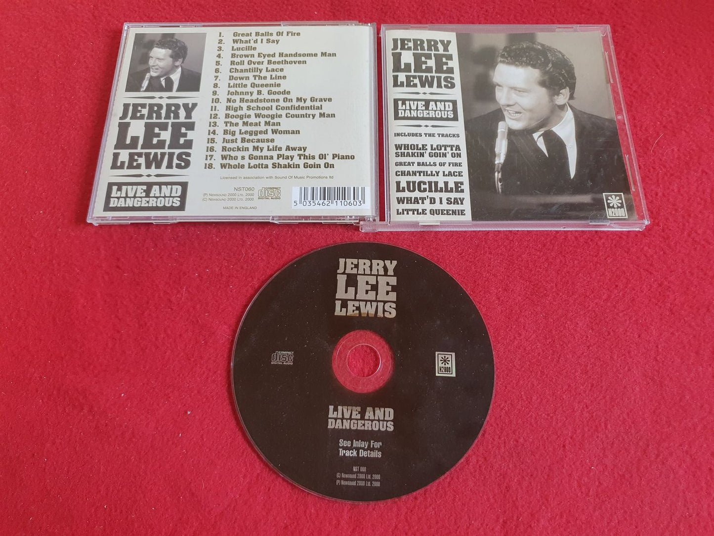 JERRY LEE LEWIS LIVE AND DANGEROUS till CD