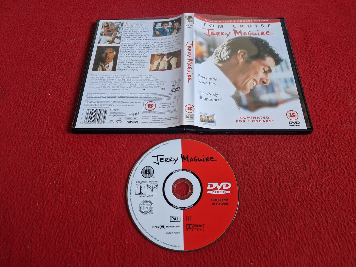 JERRY MAGUIRE DVD