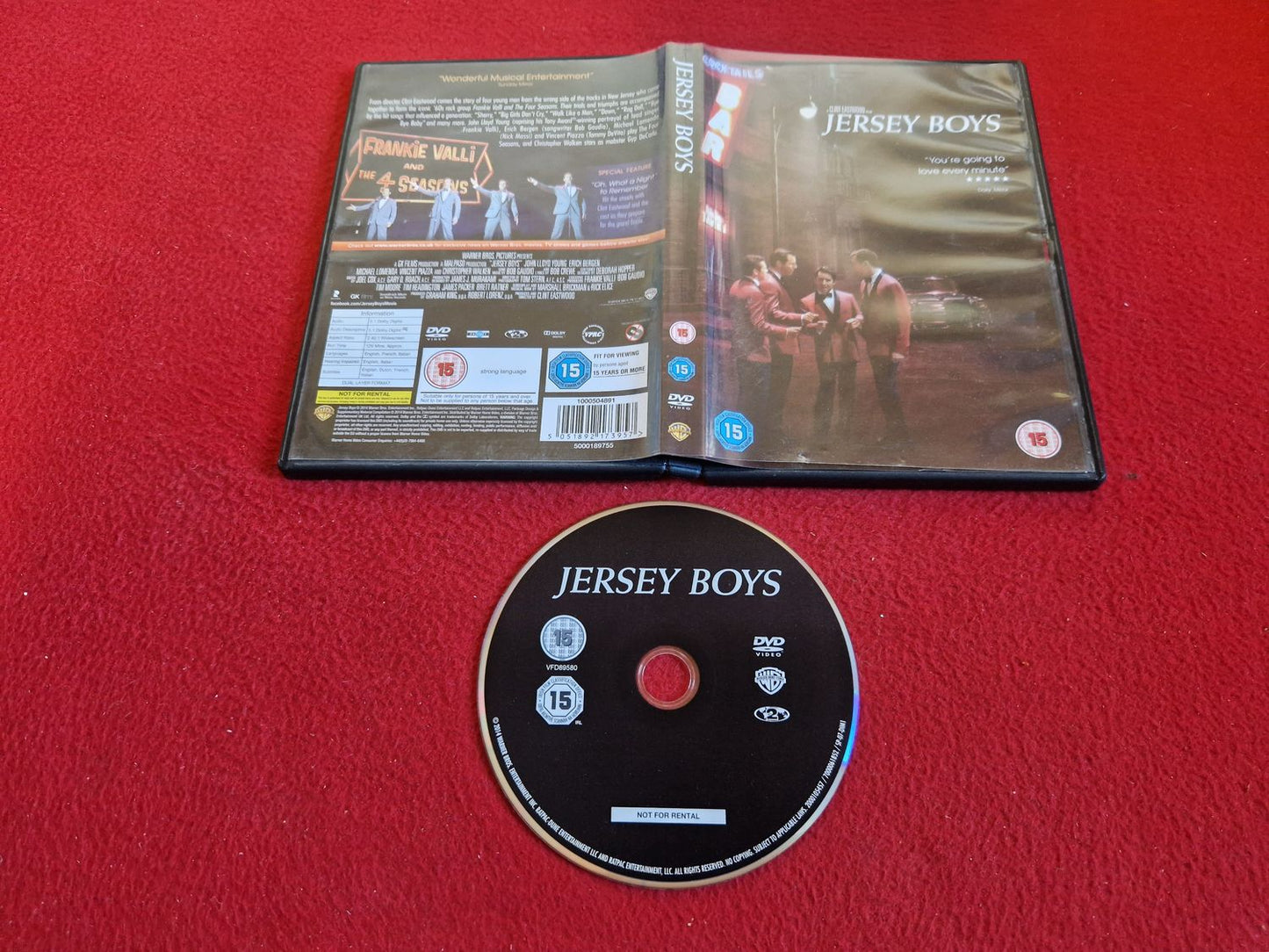JERSEY BOYS DVD