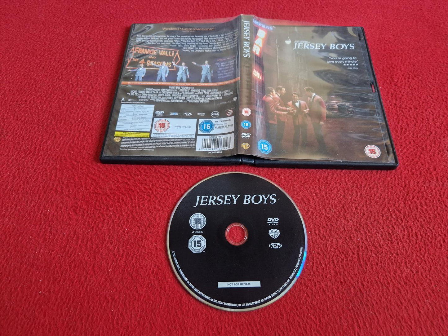 JERSEY BOYS DVD