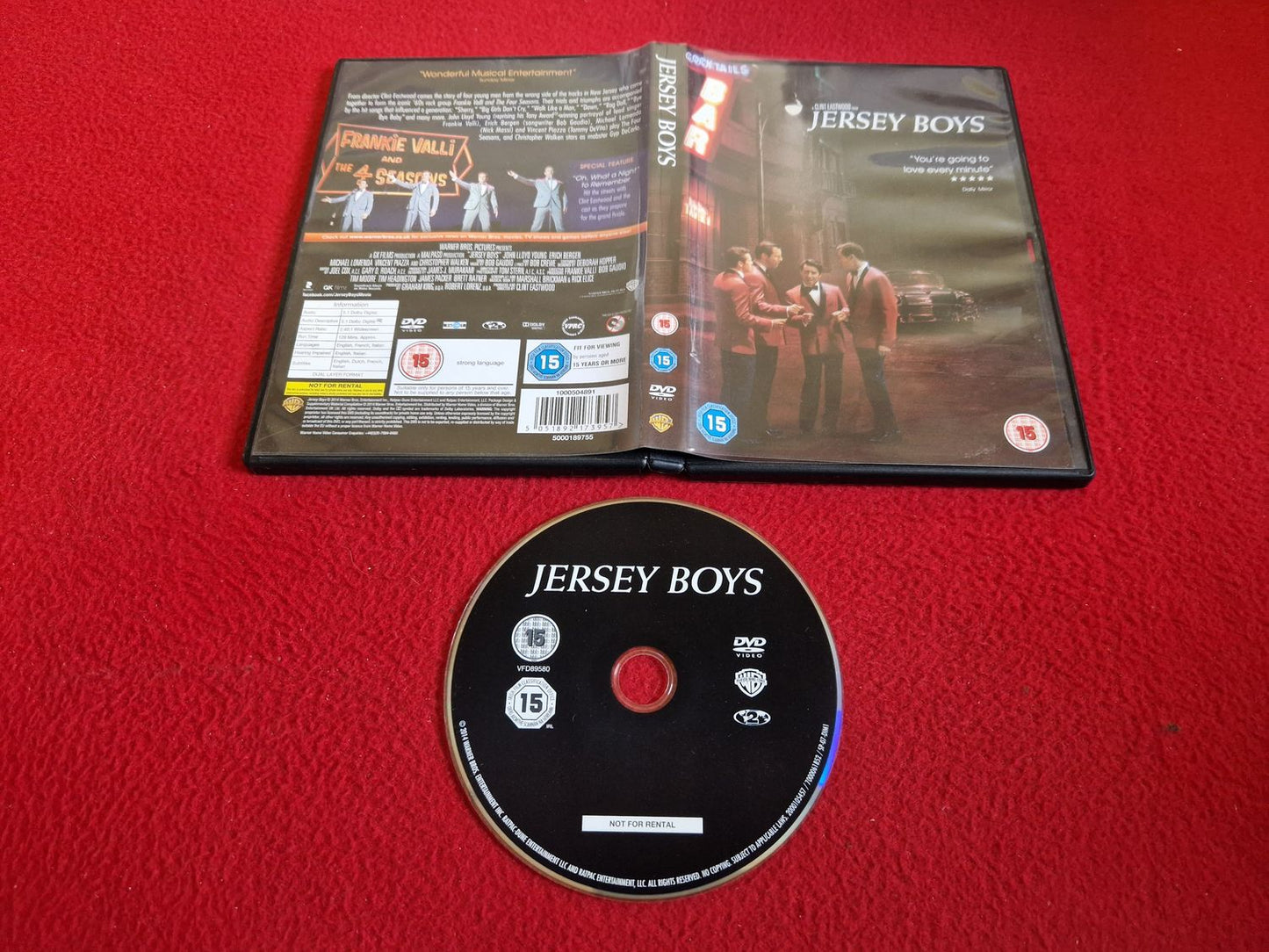 JERSEY BOYS DVD