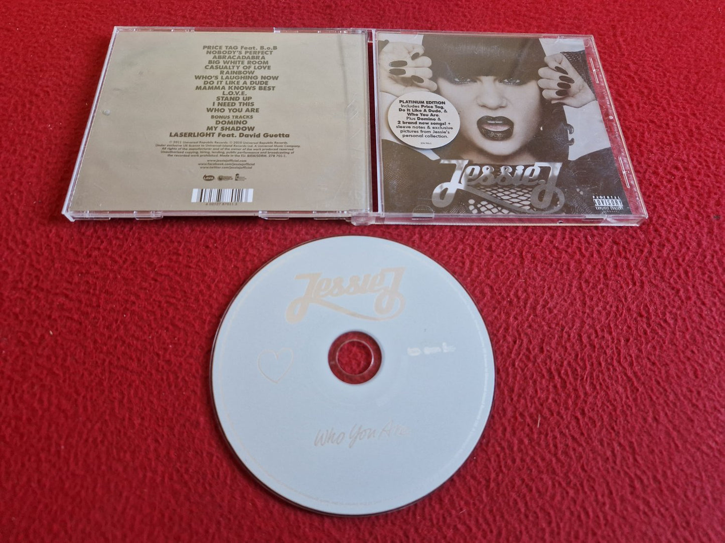 JESSIE J WHO YOU ARE CD