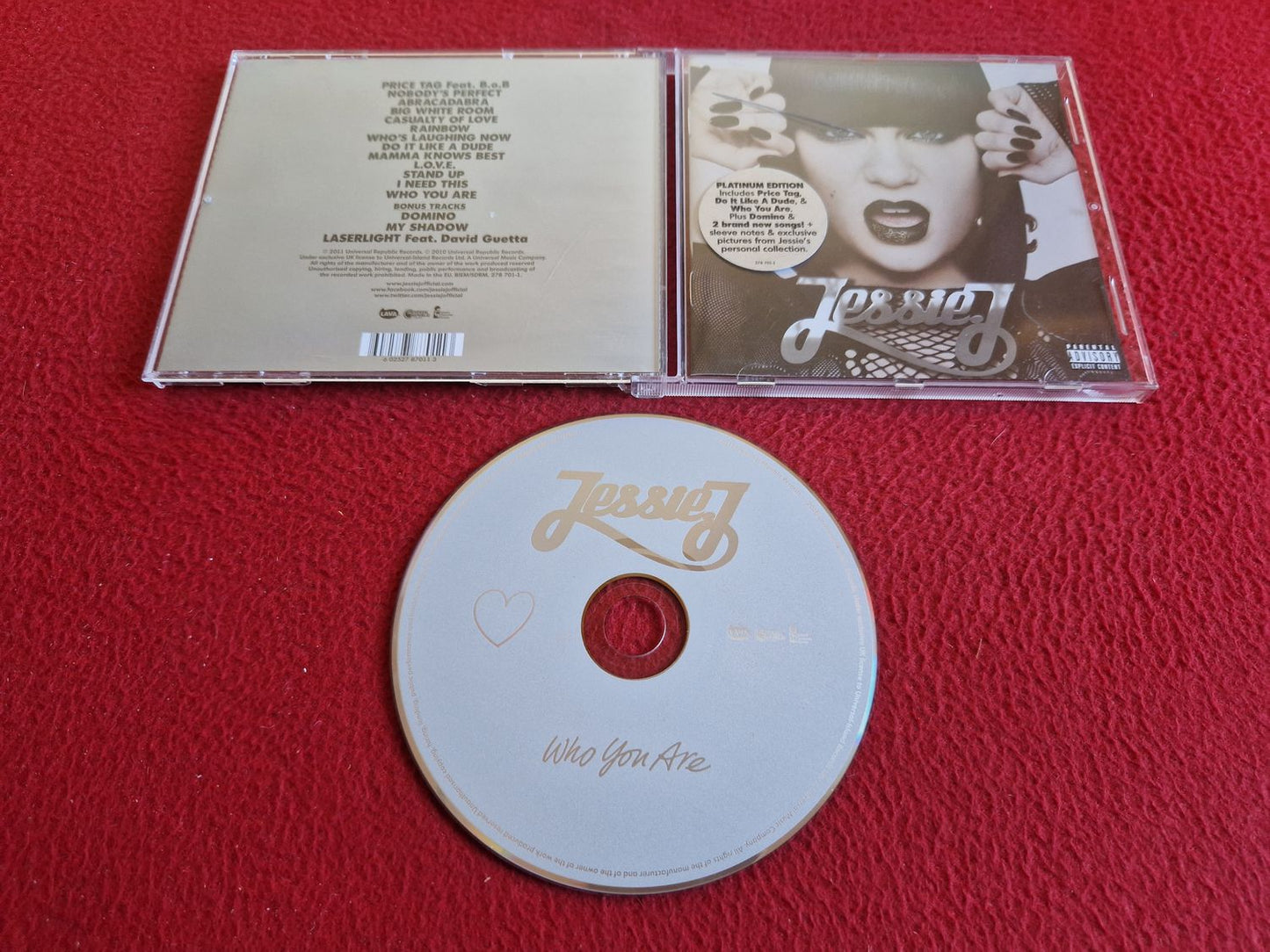 JESSIE J WHO YOU ARE CD