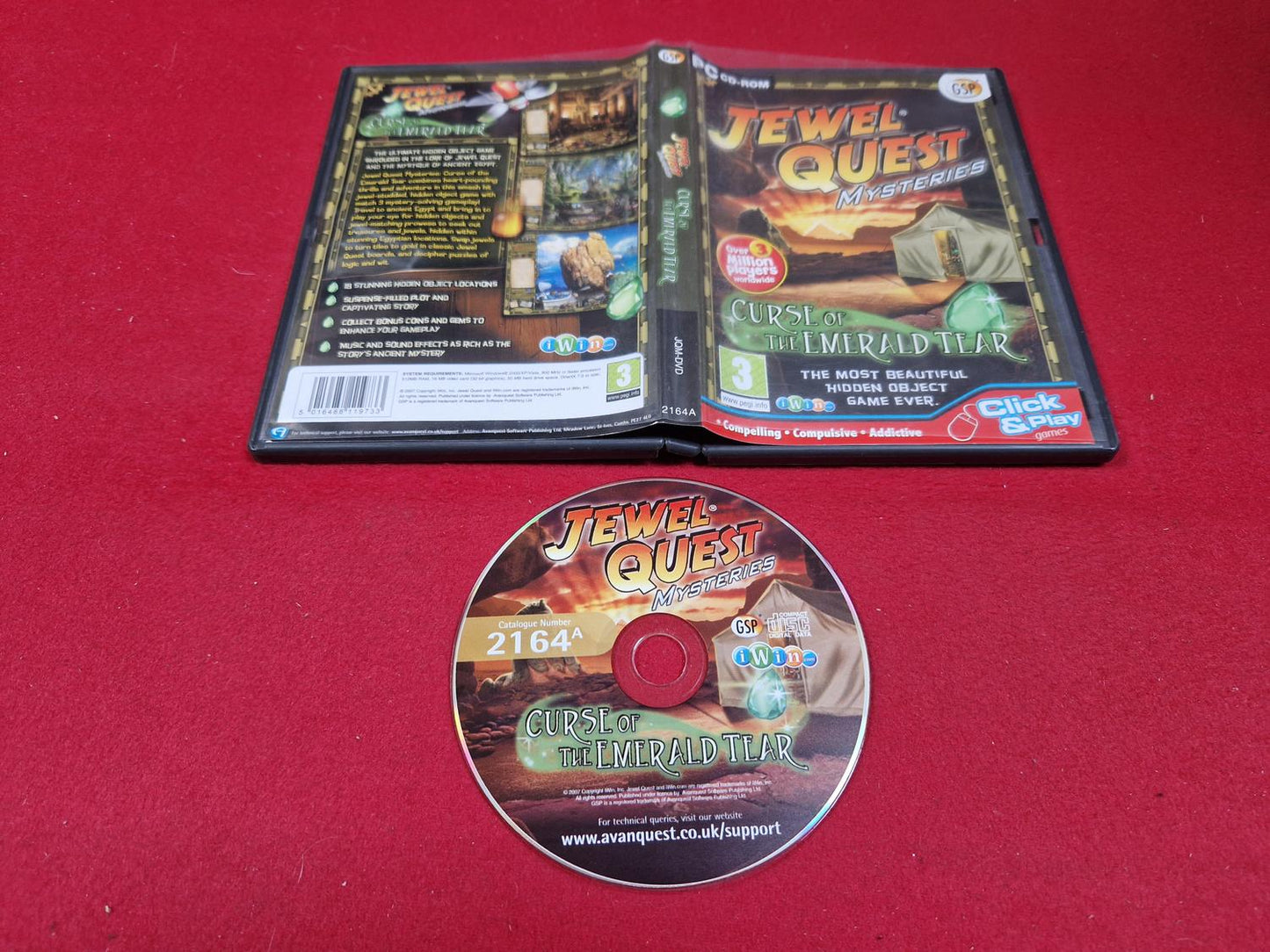 JEWEL QUEST MYSTERIES CURSE OF THE EMERALD TEAR till PC