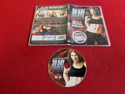 JILLIAN MICHAELS - 30 DAY SHRED DVD