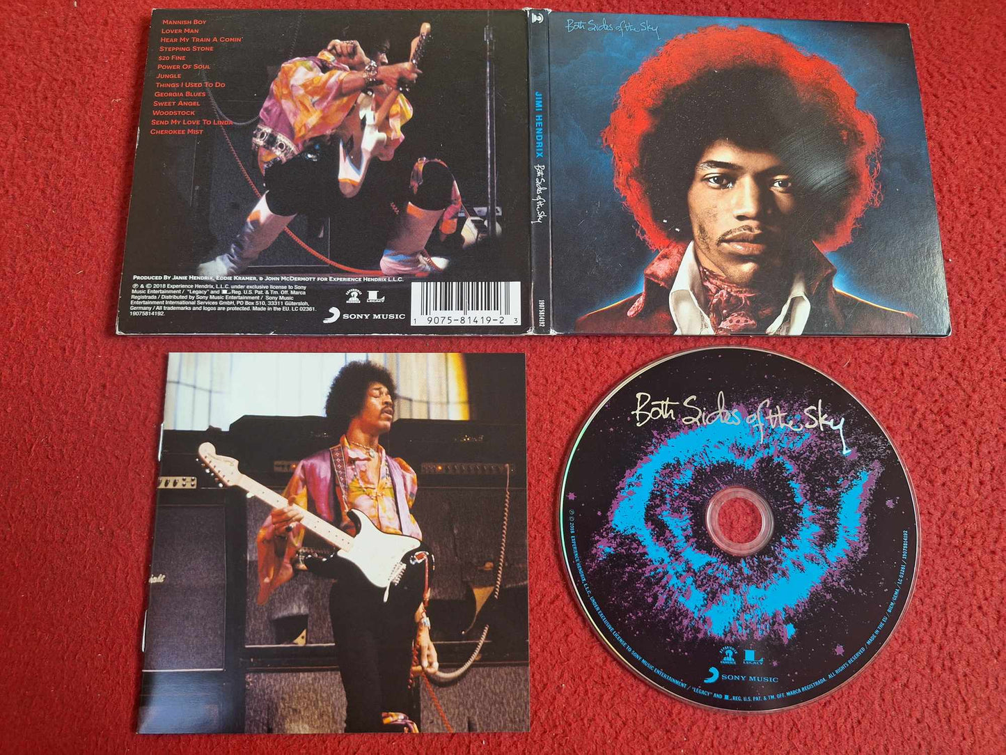 JIMI HENDRIX BOTH SIDES OF THE SKY CD