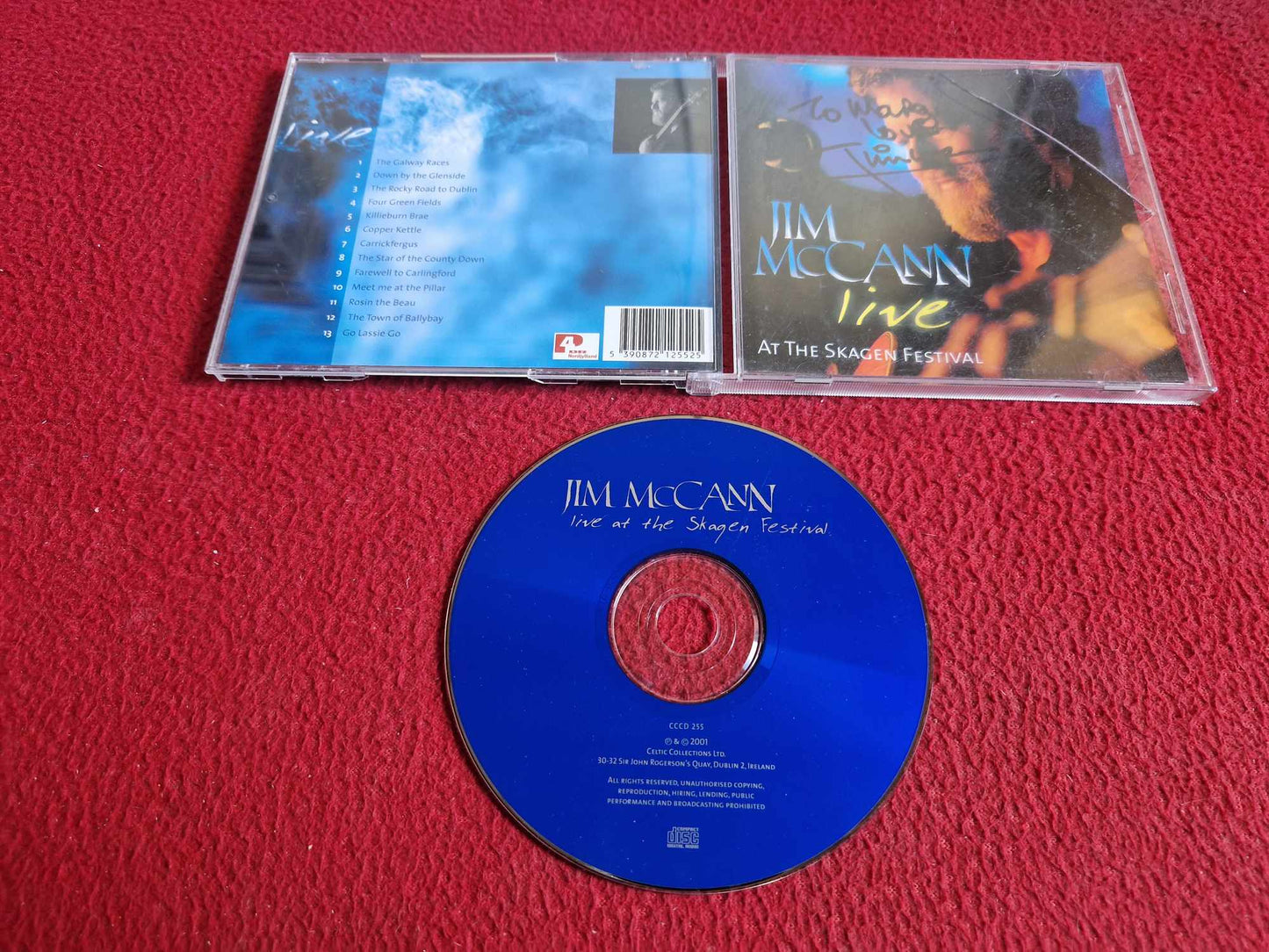 JIM MCCANN LIVE AT THE SKAGEN FESTIVAL CD